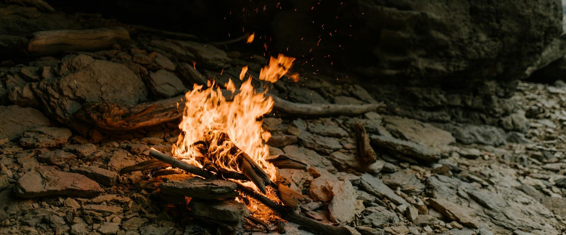 photo of a bonfire